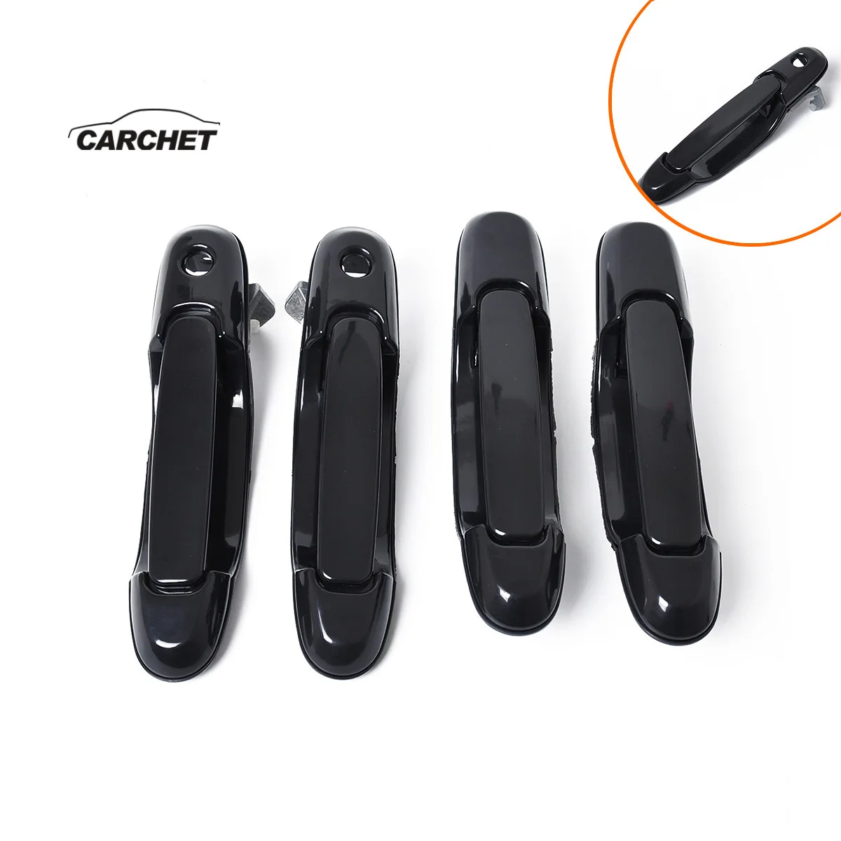 CARCHET 4pcs Car Exterior Door handles Front And Rear Handles For 1998-2003 Toyota Senna Handle | Автомобили и мотоциклы