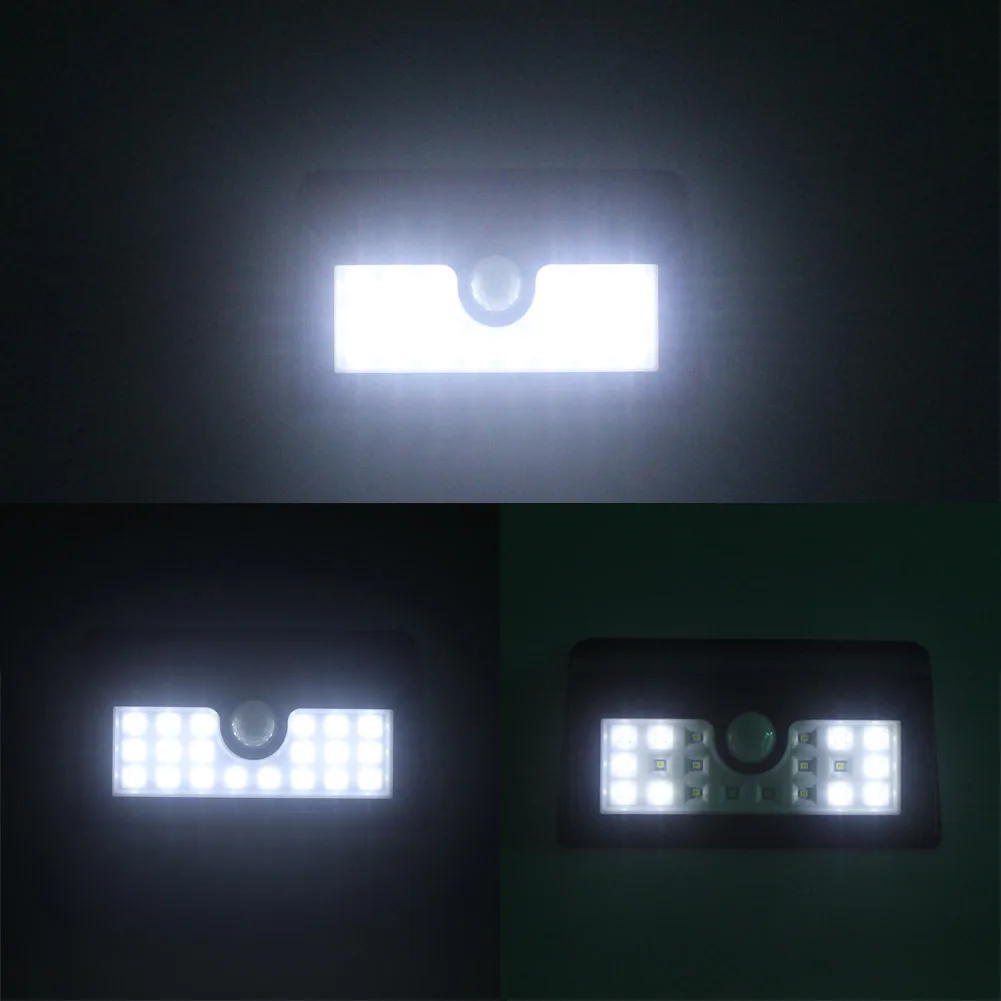 1/2/4 шт 20 LED Солнечный Свет 3 режима беспроводной датчик движения IP66