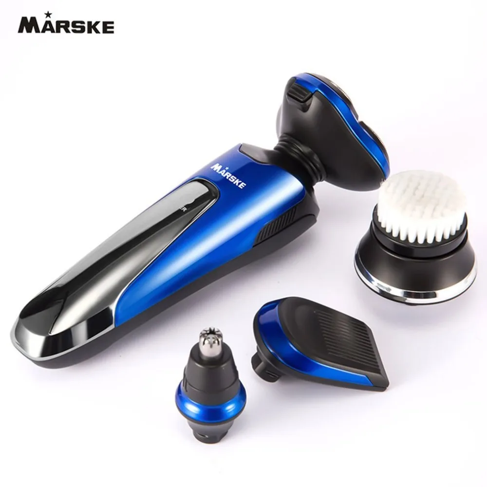 Multifunctional USB Rechargeable Electric Men's Shaver Nose Beard Eyebrow Trimmer Razor Self Groomer Smart | Бытовая техника