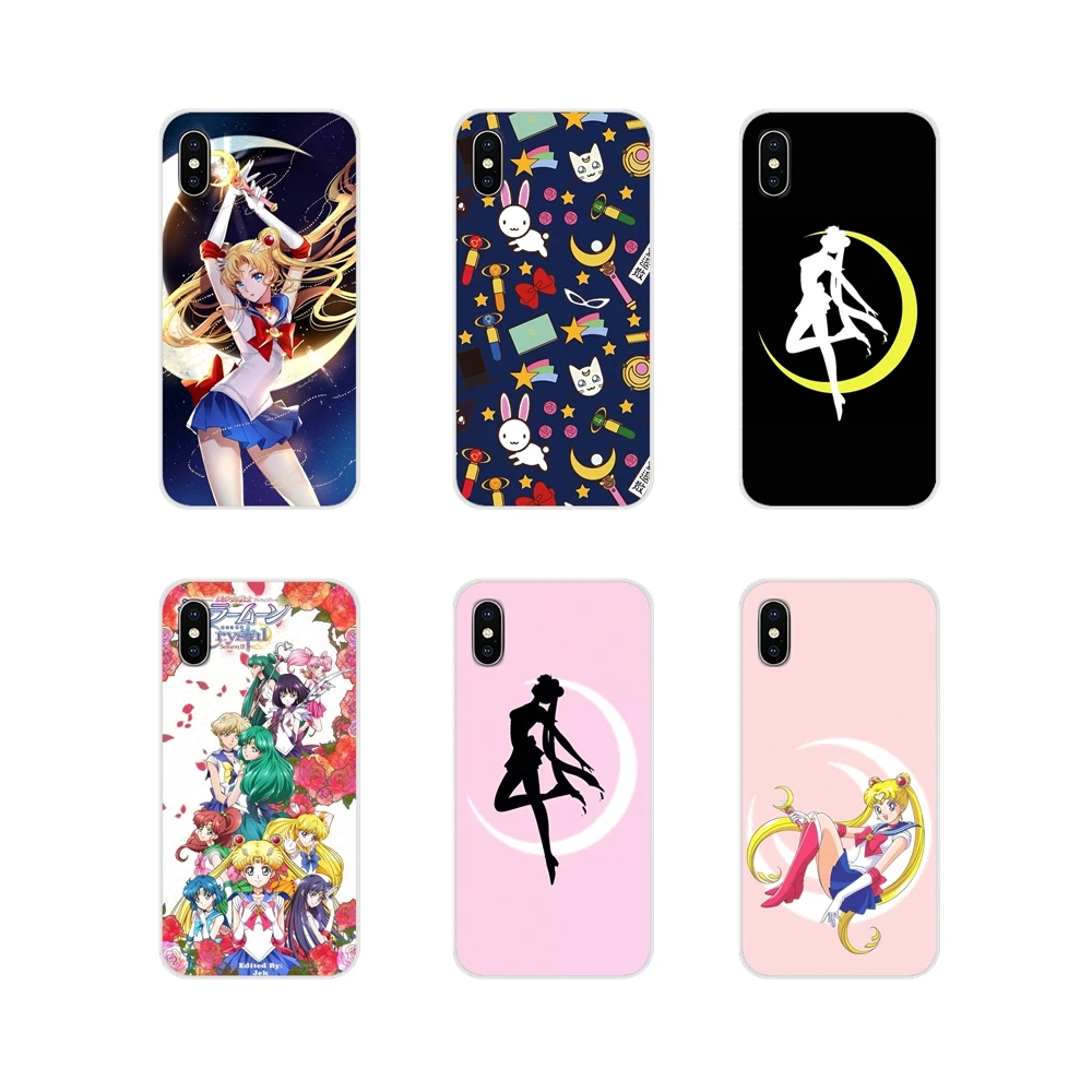 Чехол из ТПУ sailormoon girl crystal для LG G3 G4 Mini G5 G6 G7 Q6 Q7 Q8 Q9 V10 V20 V30 X Power 2 3 K10 K4 K8 2017 | Мобильные