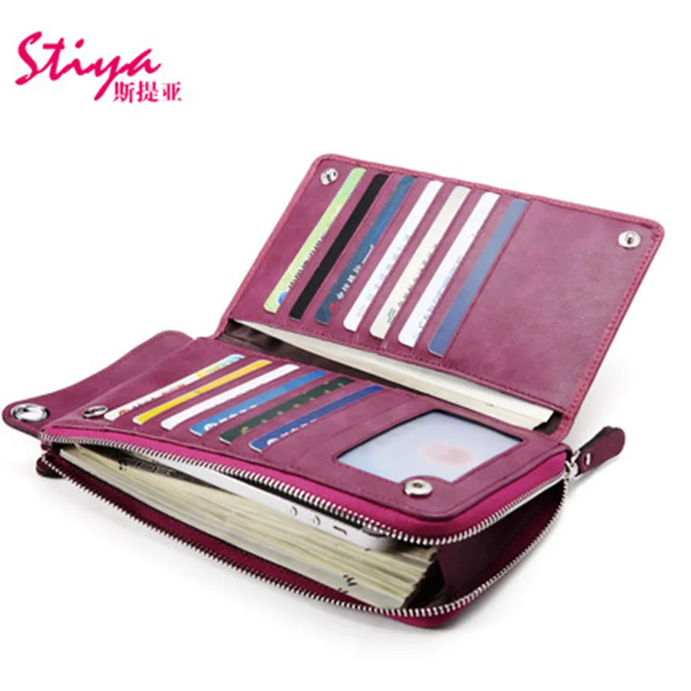 1 Шт. Розничная Новое Прибытие Сцепления Кошелек Из Натуральной Кожи Долго Стиль