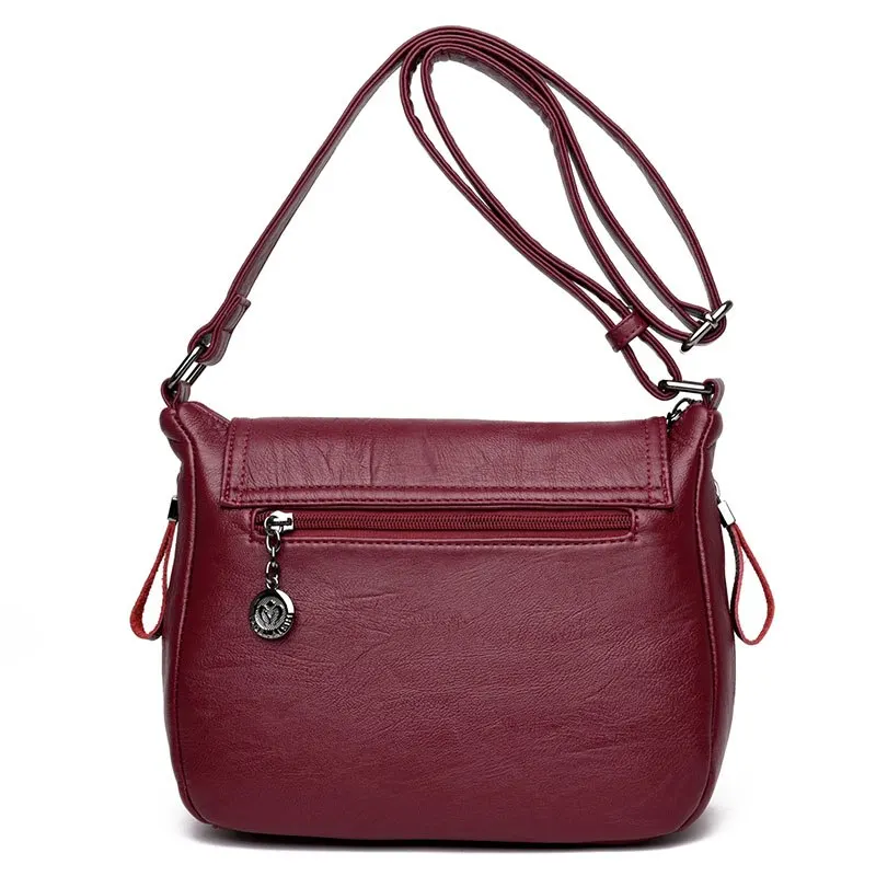 Genuine Leather Women Messenger Bag Small Shoulder Bags For Ladies Handbags Cross Body Bolsas Femininas | Багаж и сумки