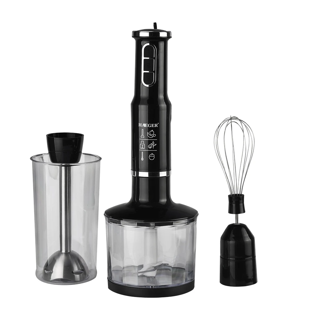 Портативный ручной блендер для кухни 4 в 1, Кухонный комбайн, палочка с измельчителем, венчик, электрическая соковыжималка, миксер