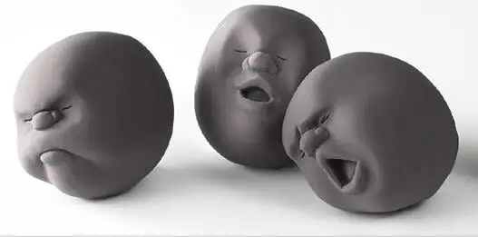 2018 супер горячее предложение люди лицо мяч кукла декомпрессия смешные игрушки