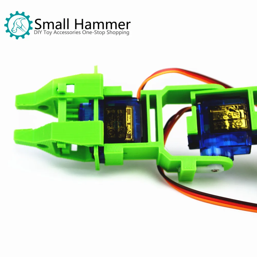 3D-печать SNAM5900 робот-рука сделай сам с четырьмя степенями свободы для сборки sg90 |