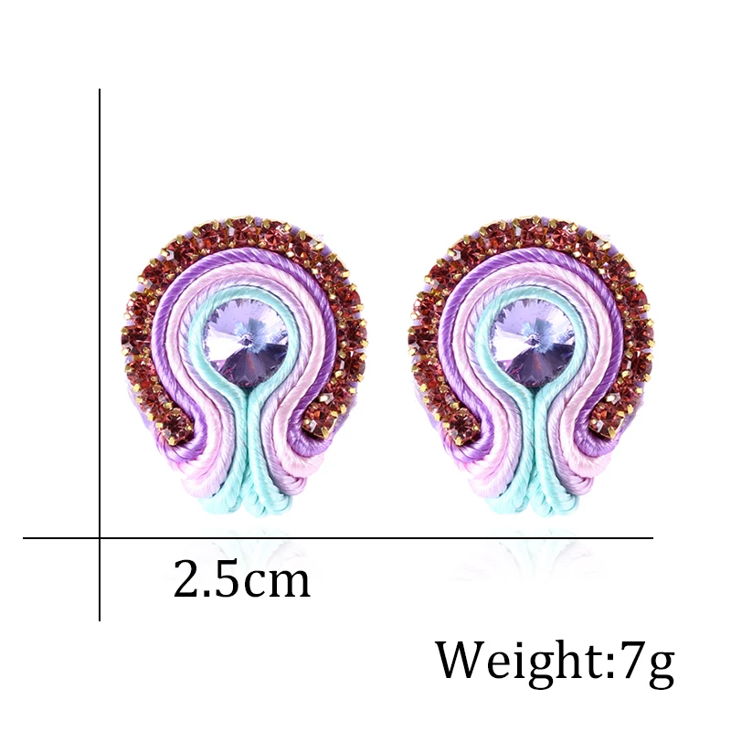 KPacTa ручная работа сутаж D серьги этнический стиль ювелирные изделия женские