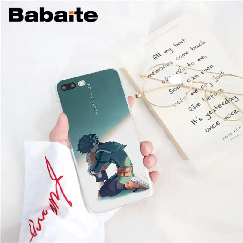 A2 Babaite Dabi Boku no My Hero Academia TPU Soft Silicone Phone Case for iPhone 5 5Sx 6 7 7plus 8 8Plus X XS MAX XR 10 Case - Цвет: A2