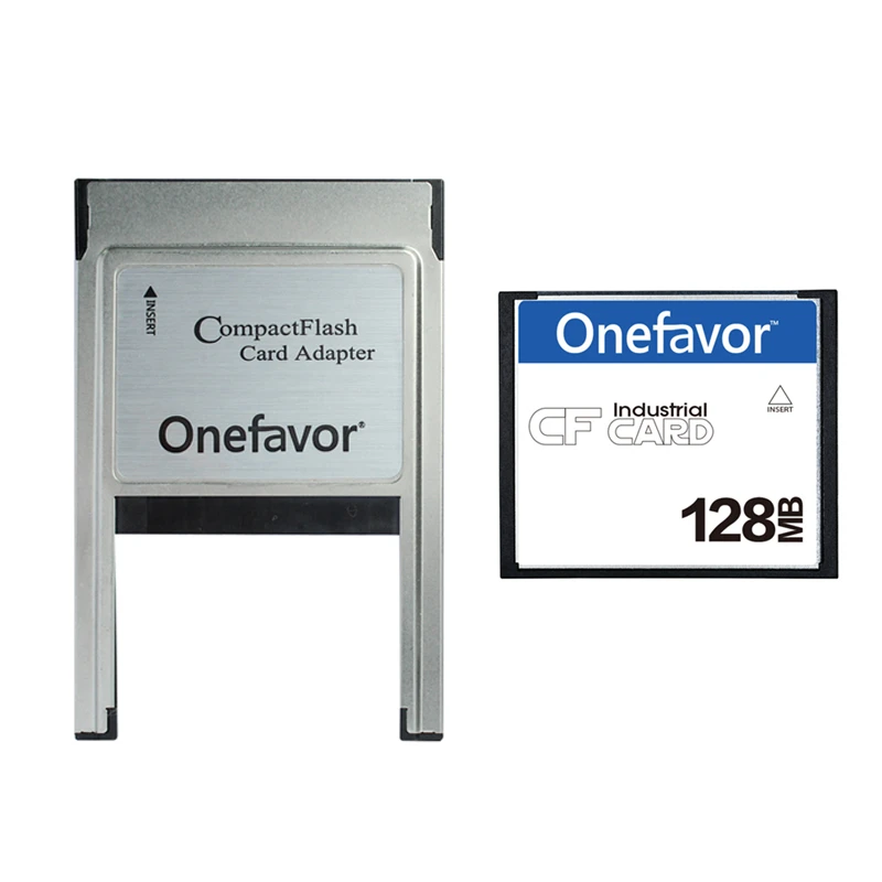 Большая Акция 1 шт. карта памяти экстремально компактная Флеш 128 Мб CF с адаптером