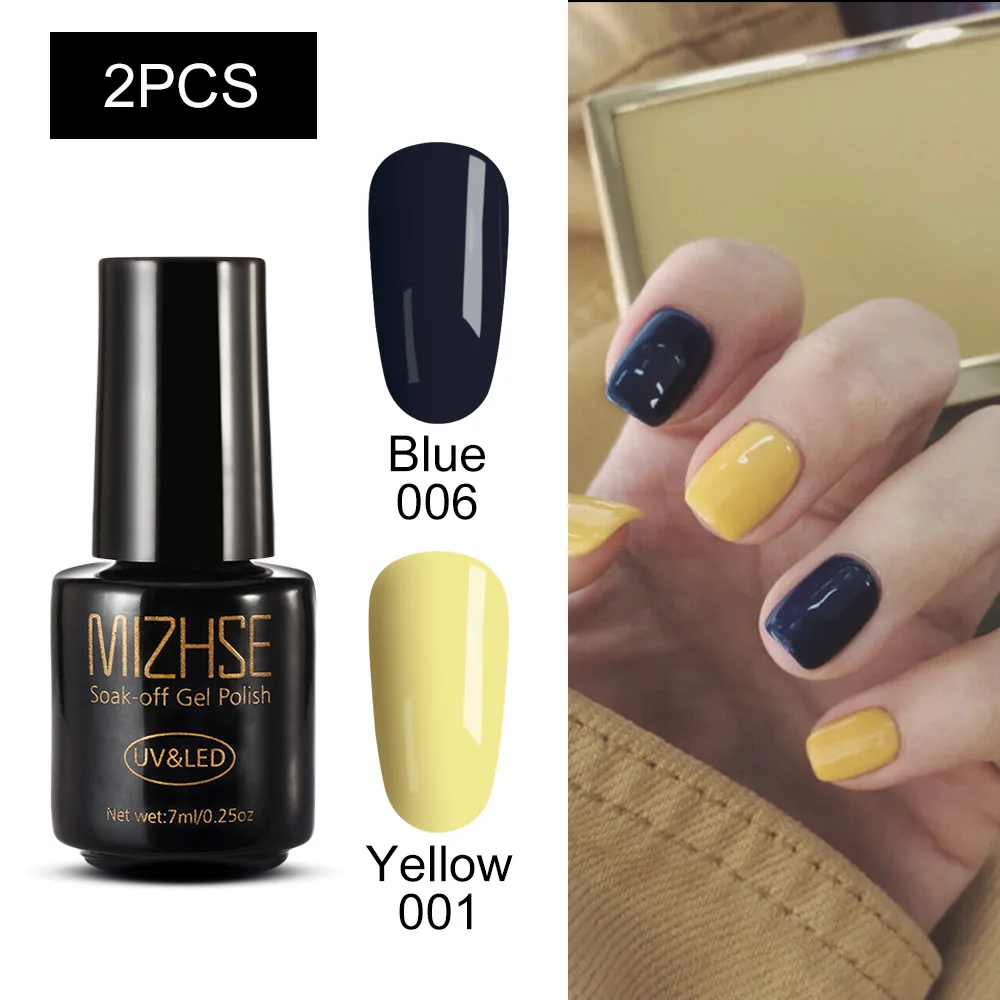 MC-2GELS-03 Набор гель-лака для ногтей MIZHSE, 3 шт., для маникюра, УФ-Гель-лак, светодиодный, профессиональный, все для лака, инструменты для маникюра, набор для салона - Цвет: MC-2GELS-03