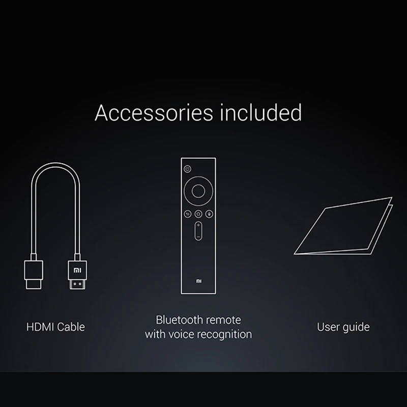 Global Version Xiaomi Mi TV Box 3 Android Smart Quad Core 4K 8G HDR WIFI Bluetooth Youtube MovieSet-top Xiomi | Электроника