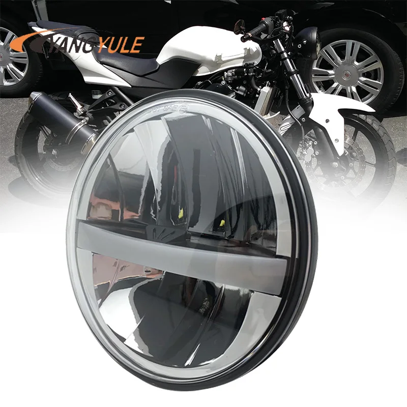 5 75 дюймовая 883 светодиодная круглая мотоциклетная фара Wide Glide XL1200X FXDX семьдесят