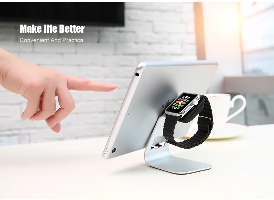 RAXFLY зарядная подставка для Apple Watch iWatch iPad iPhone samsung Кронштейн Док-станция Колыбель держатель Настольная поддержка