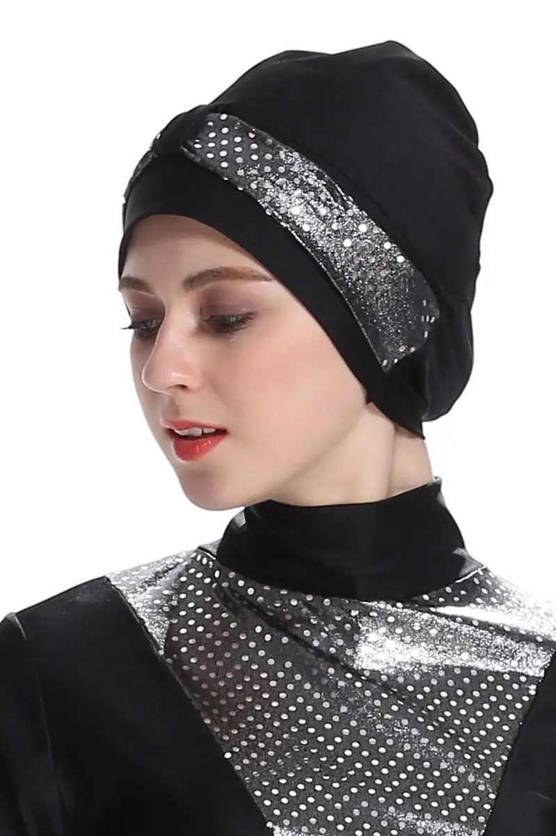 Женский купальный костюм Burkini мусульманский с полным покрытием из 3 предметов