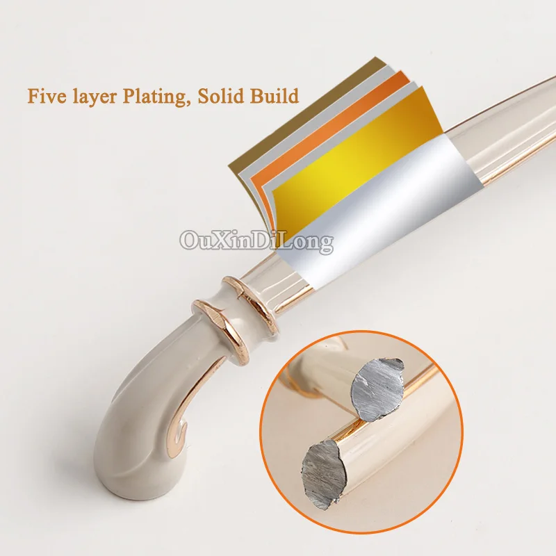 Топ Дизайн 2 шт Европейский сельский стиль кухонный шкаф дверные ручки ящик ТВ