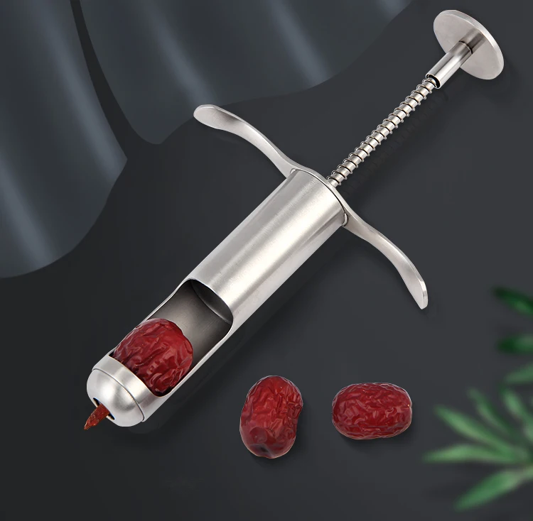 304 нержавеющая сталь вишня Jujube Corer Pitter Фрукты Кухня оливковое ядро гаджет Stoner удалить яма инструмент семян вытолкать