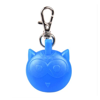 owl blue Светодиодная светящаяся Подвеска для собак, кошек, домашних животных, безопасная Ночная ходьба, ID светильник, ошейник для собак из мультфильма, аксессуары, мигающие брелки, товары для домашних собак - Цвет: owl blue