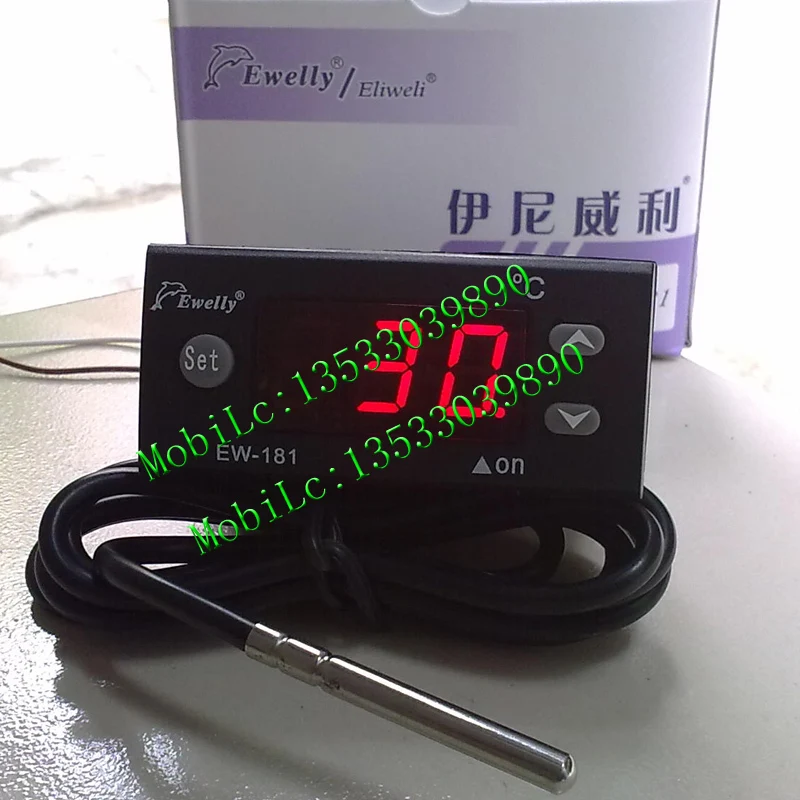 

Real shot original authentic Ini Wiley electronic thermostat temperature control instrument EW-181 EW-181H