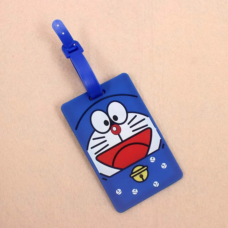 Kawaii самолет бирка для чемодана мультфильм Животные ID адрес держатель багажная этикетка силикагель идентификатор дорожные аксессуары