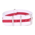 Ремешок для часов унисекс, нейлоновый, 18 мм, с пряжкой, 18 мм