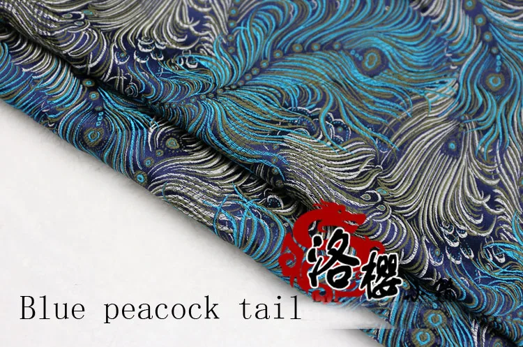 ПАРЧОВЫЙ костюм hanfu торжественное платье Детская одежда кимоно advanced cos одежда тканая Ткань Дамаск Синий Серебряный Синий Павлин - Цвет: Синий