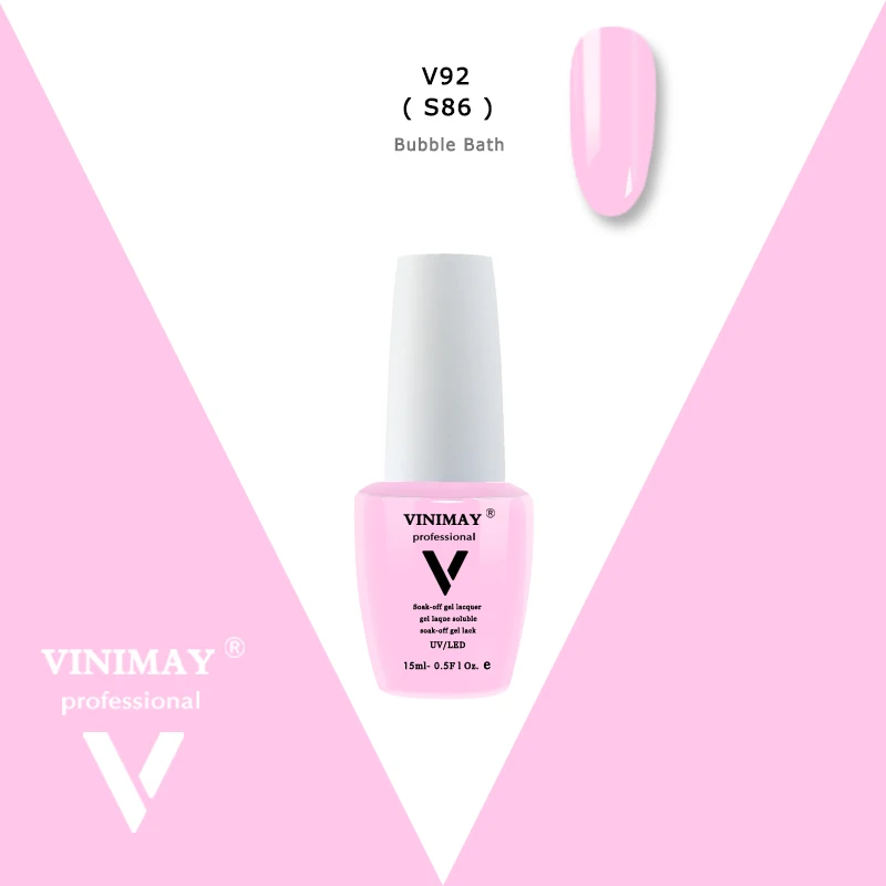 V92 VINIMAY УФ-гель для ногтей геллак верниз гель цвет ногтей праймер гель краска Nagellak vernis полуперманентный стойкий гель лак - Цвет: V92