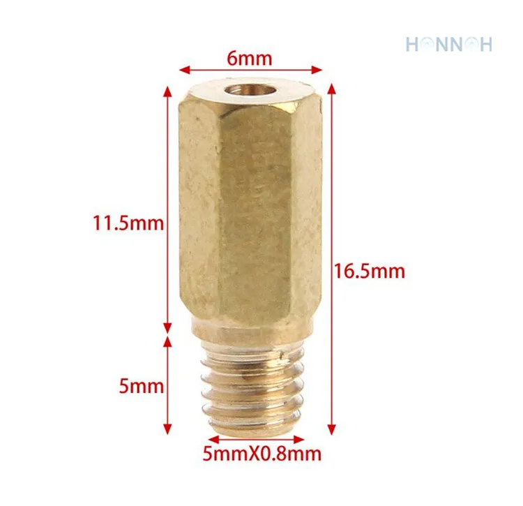 160 # PWK mian jet 20 шт./лот карбюратор для мотоцикла Keihin Шестигранная форсунка может