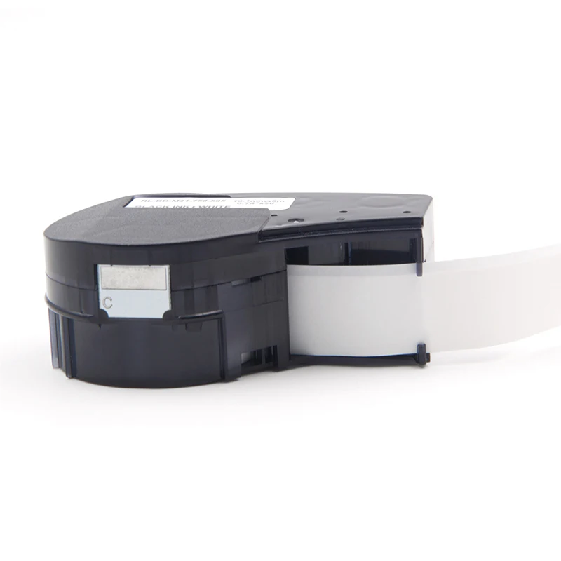 Absonic 19 1 мм * 6 4 м для M21 750 595 WT RD YW черный на белом лента совместимый Brady BMP21 PLUS
