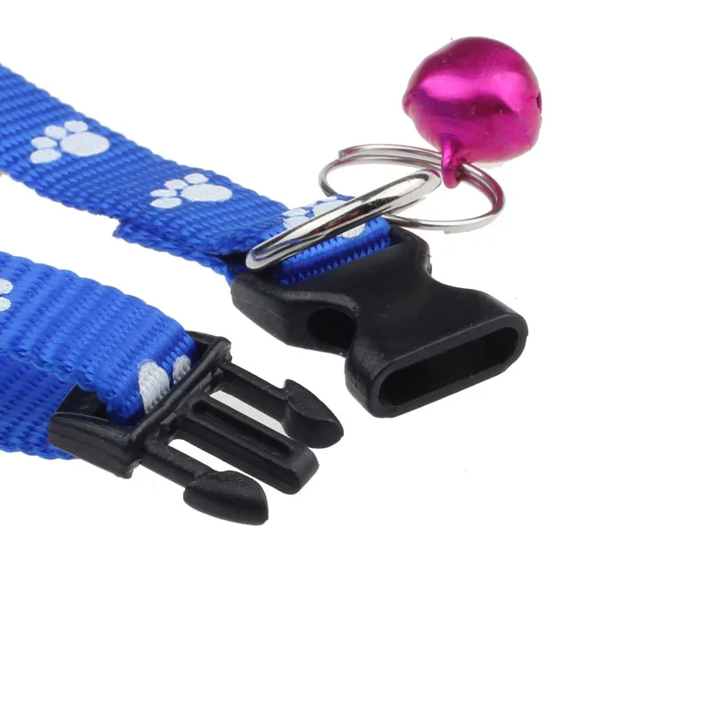 1 регулируемый нейлоновый ошейник для собак щенков ошейники с колокольчиками