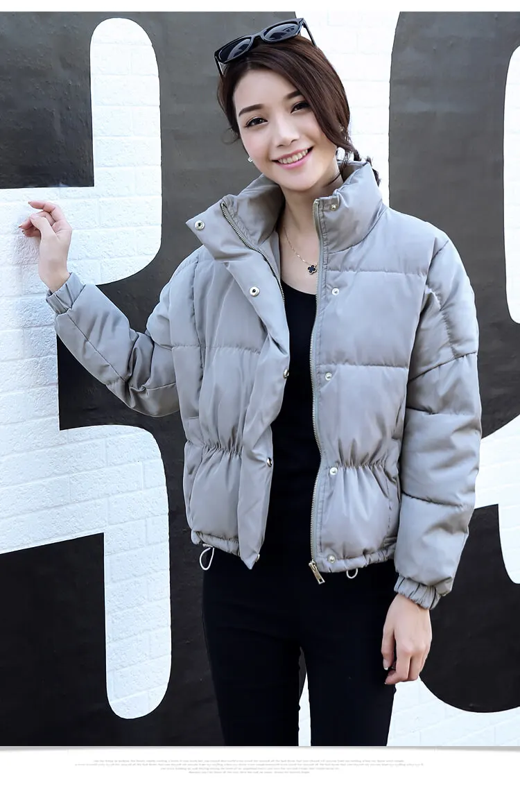 Winter Women's Jackets and Coats Fashionable Short Quilted Jacket Korean Style Warm Parkas 2017 New Outwear | Женская одежда