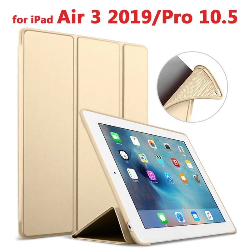 air3 pro10.5 jin Умный чехол для Apple, iPad 9,7 /, чехол для iPad 5 6 Air 1 2 3 /i Pad Pro 10,5, Ультратонкий чехол из искусственной кожи - Цвет: air3 pro10.5 jin