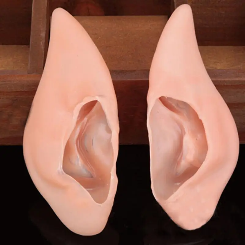 Латекс фея эльф Пикси уши Косплэй аксессуары для реалистичных игр Хэллоуин