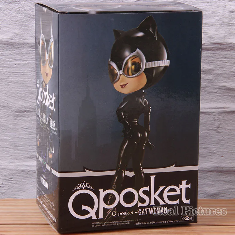 Q Posket Женщина-кошка Селина Кайл ПВХ QPosket Женщина-кошка фигурка Коллекционная модель игрушки кукла подарок