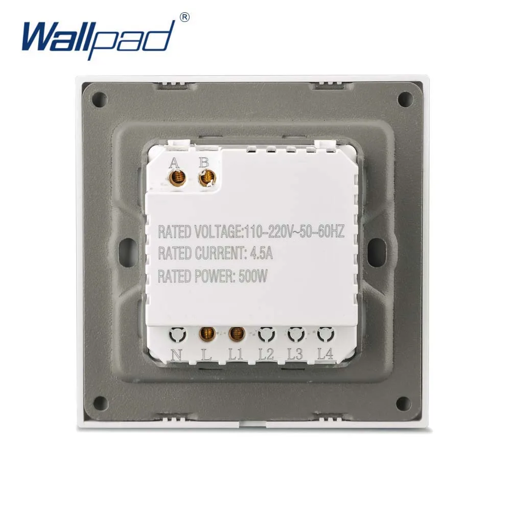 1 Gang 2 Way Новое поступление Wallpad люксовые клавишные с украшением в виде кристаллов