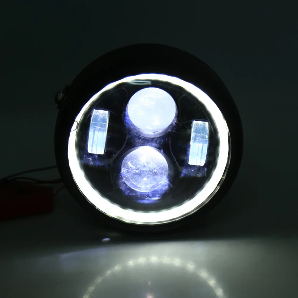 

Motorcycle Front Headlight High Low Beam LED HeadLight Lamp For Honda Shadow 1100 ACE1100 750 Yamaha Suzuki Kawasaki