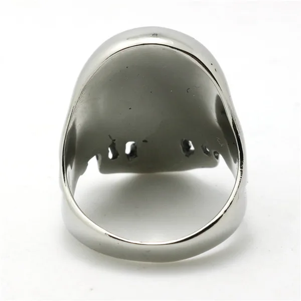 Бесплатная доставка серебристое мужское мотоциклетное кольцо в европейском и