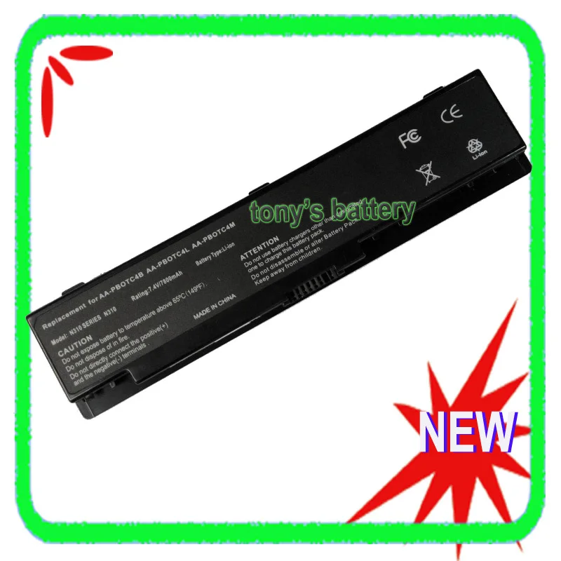 Новая батарея для ноутбука Samsung NP NF108 NF110 NF208 NF210 NF310 100N 100NZC NP305U1A AA PB0RC4M PB0TC4A|laptop battery for
