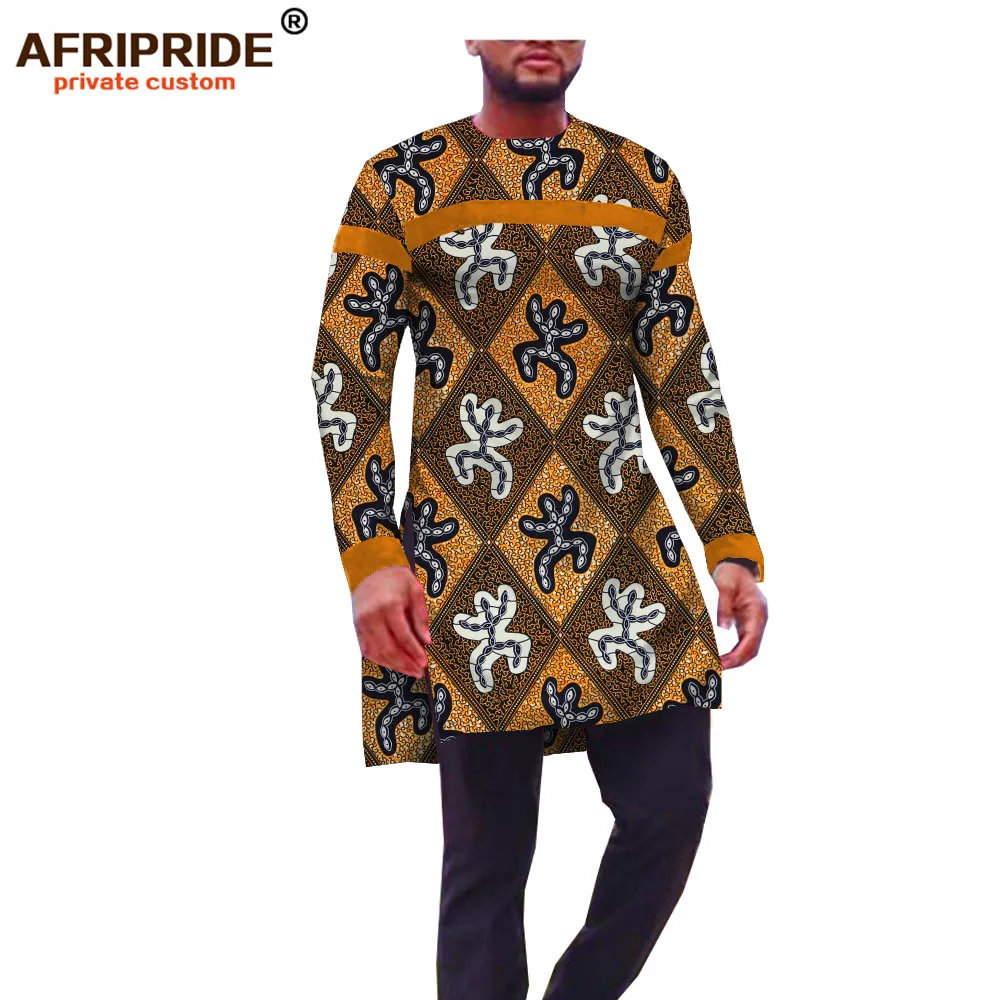 Африканская Повседневная рубашка для мужчин AFRIPRIDE сделанная по индивидуальному
