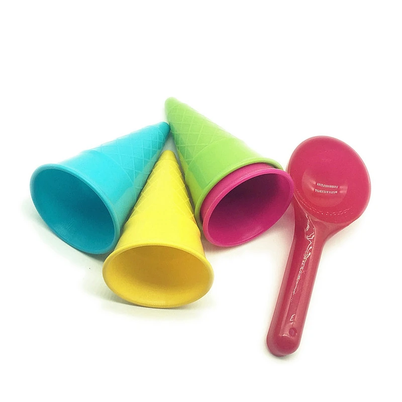5 шт./лот комплект лопат для мороженого детские пляжные игрушки детская игрушка с