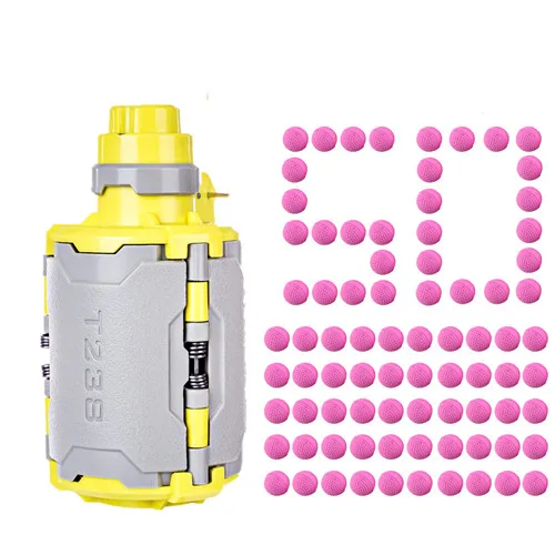rosy T238 V2 версия 2 модифицированные Кристальные водяные бусины пуля игрушка в виде бомбы+ 50 шт Круглые мягкие пули из пенопласта для Nerf/страйкбола Wargame - Цвет: rosy