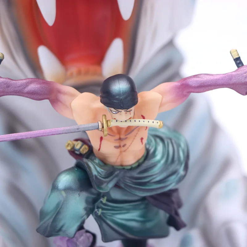 

Anime One Piece Tiger Roronoa Zoro P.O.P XL 10TH Limited Ver. PVC Action Figure Collection Model Toys