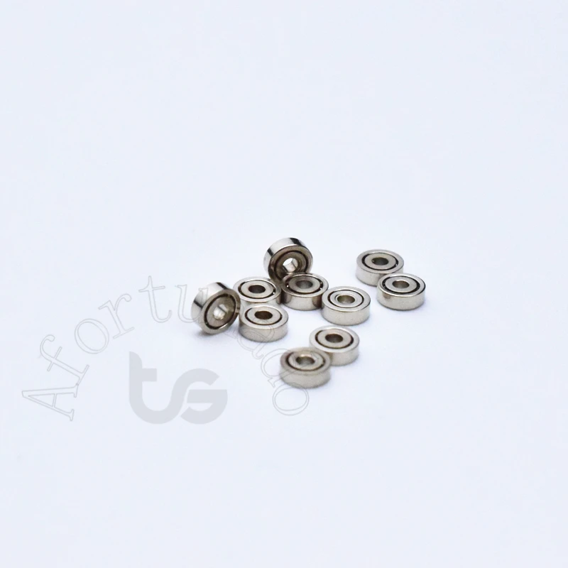 681 681zz 618/1 1*3*1 мм 10 штук Подшипник ABEC-5 подшипники металлический герметичный Мини подшипник 681 618/1 хромированный стальной подшипник