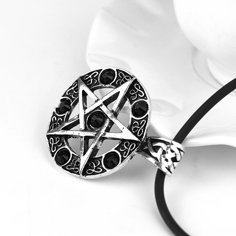 Сверхнатуральное ожерелье Дин Винчестер звезда разразы веревочная цепочка