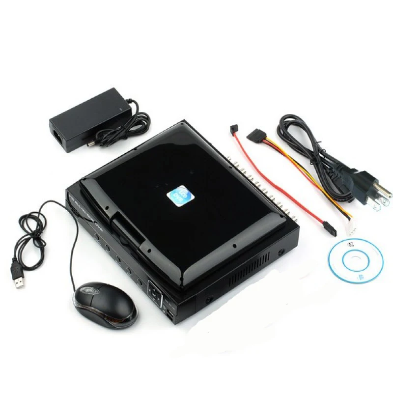 Аналоговый AHD цифровой видеорегистратор 4 канала 3 в 1 (DVR) и ONVIF IP 720P сетевой (NVR) с 10