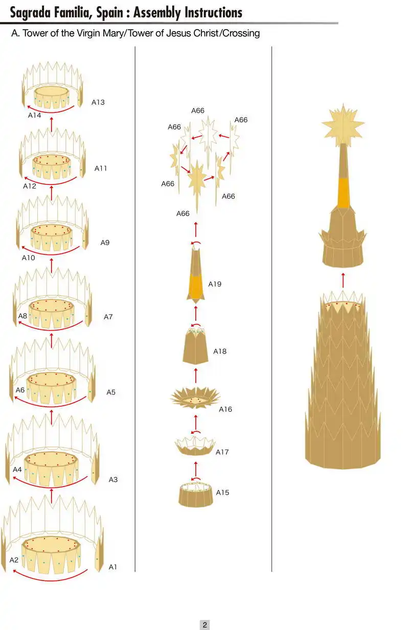 DIY Sagrada Familia, Испания Ремесленная Бумажная модель архитектура 3D DIY обучающие игрушки ручной работы игра-головоломка для взрослых