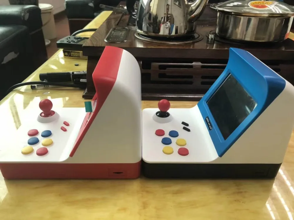 RS-07 NEOGEO Ретро аркадная портативная мини портативная игровая консоль 64bit 4,3 дюймов 16 Гб встроенные 3000 игры с розничной коробкой