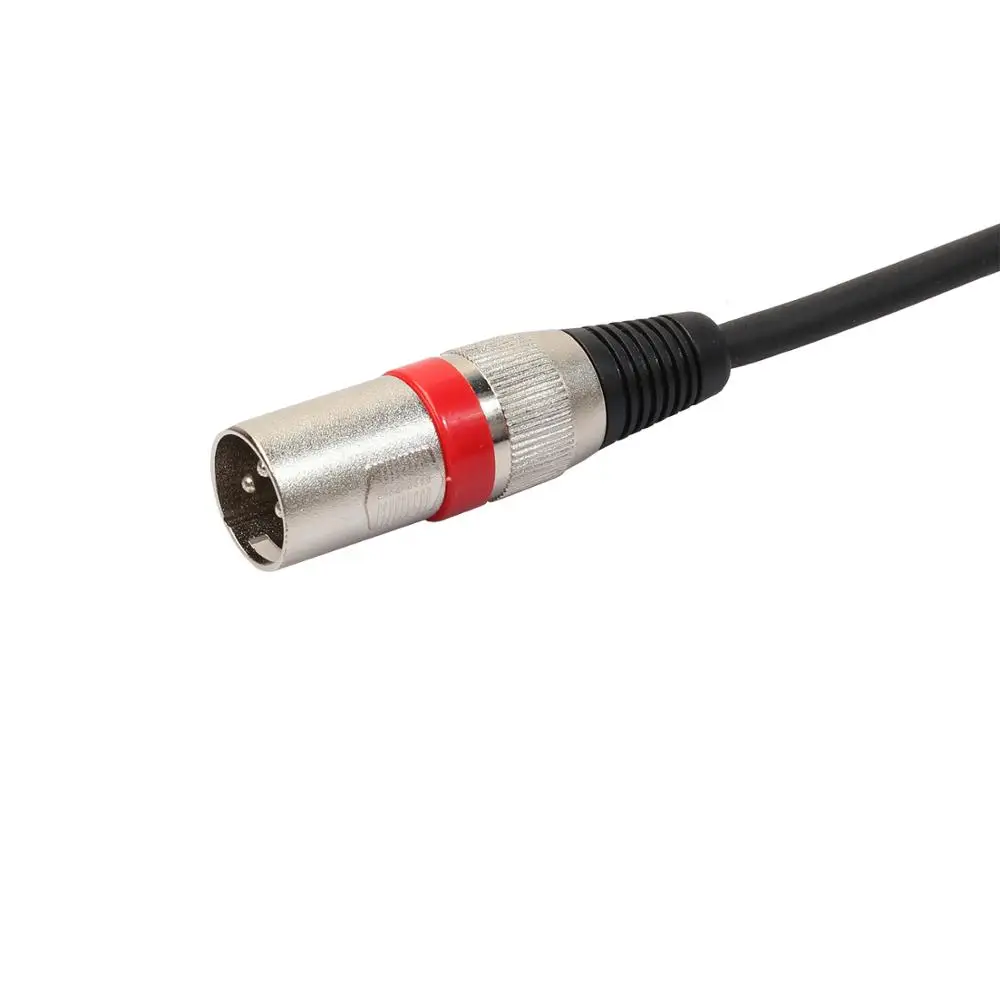 REXLIS 10 шт./лот кабель XLR 3 Pin DMX этап DJ мужчин и женщин разъем провод УДЛИНИТЕЛЬ шнур