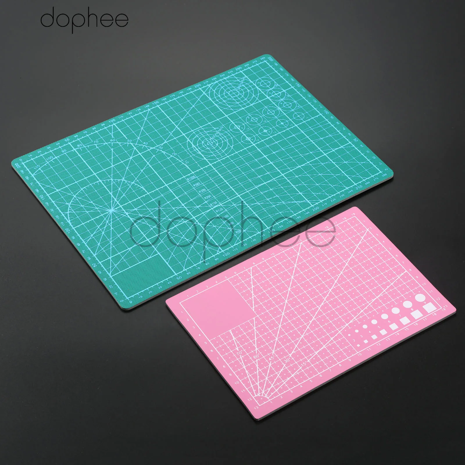 dophee 1pcs A4 PVC Self Healing Cutting Mat Craft Quilting Grid Lines Printed Board For Drawing Carving Model Making | Дом и сад