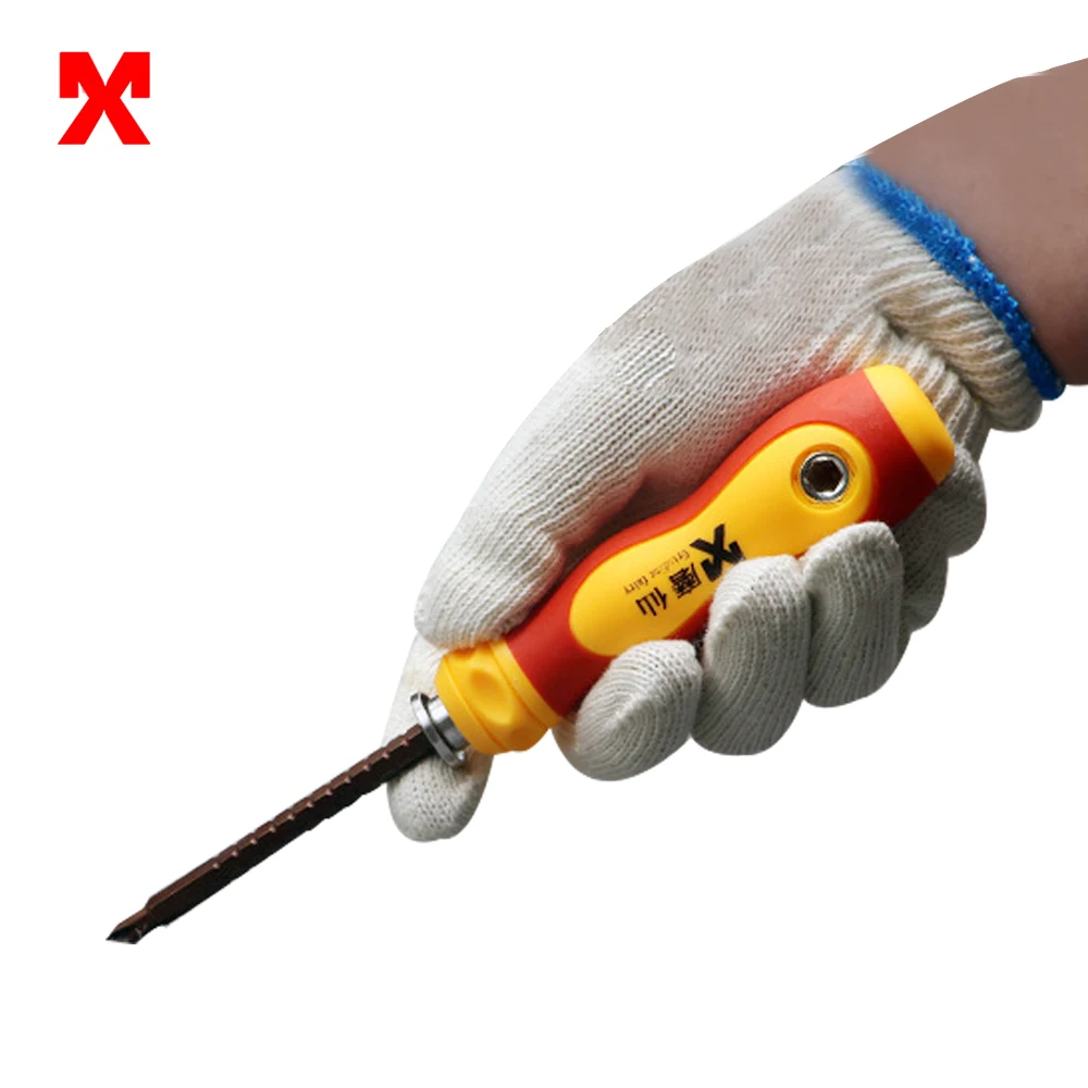 

MX Screwdrivers High-quality chrome vanadium steel dual-use S2 Rotary head magnetic utility multi-purpose screwdriver set Tool