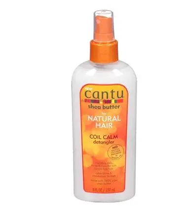 Cantu масло ши для натуральной резинка для волос Calm Detangler 8 унций/237 мл