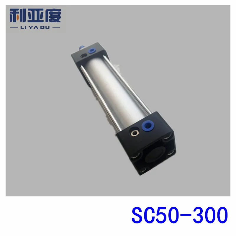 

SC50*300 Rod aluminum alloy standard cylinder SC50X300 pneumatic components 50mm Bore 300mm Stroke